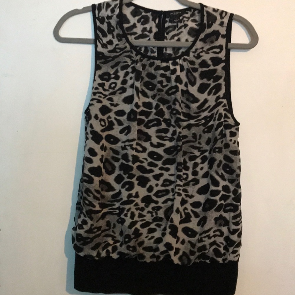 Ann Taylor leopard top